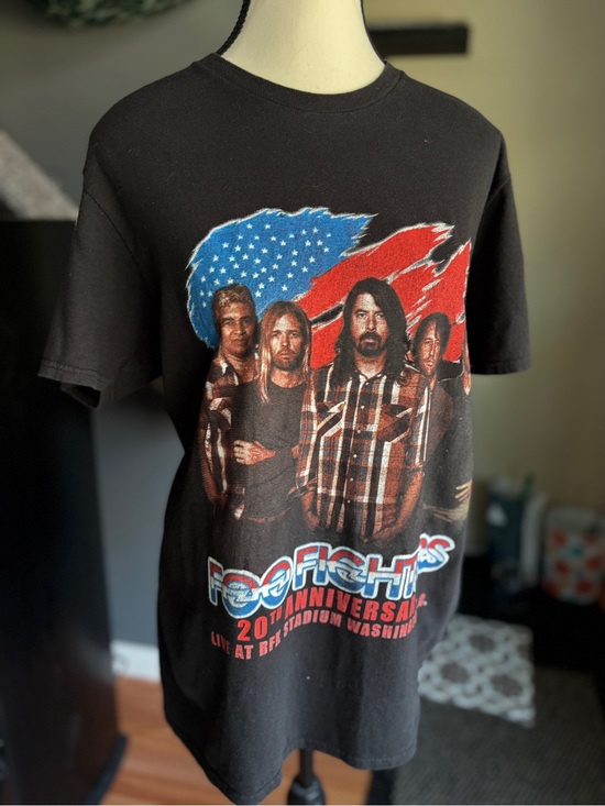 adidas Other - Foo Fighters 20th Anniversary "4th of July" Concert T-Shirt